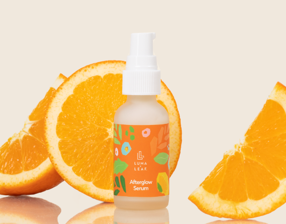 Afterglow serum bottle