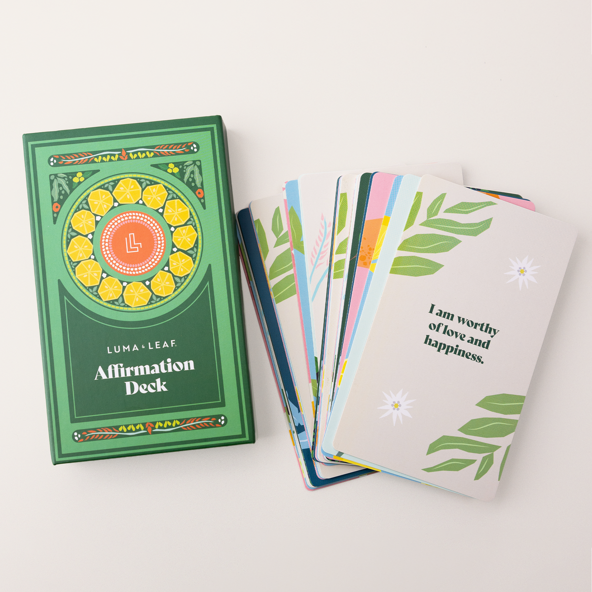 Luma & Leaf You're Doing Great Sweetie affirmation card deck