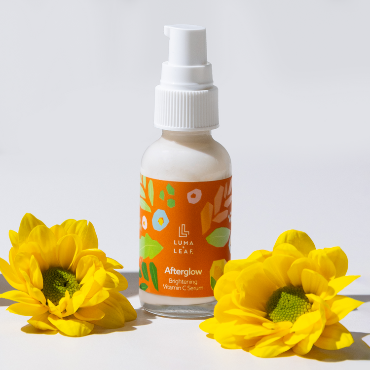 Afterglow vitamin C brightening serum, vegan and cruelty free