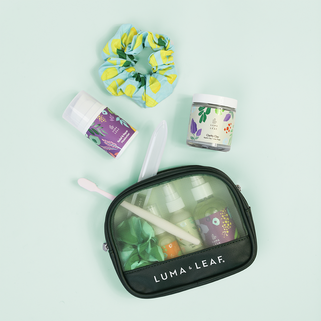 Free On the Glow Makeup Bag