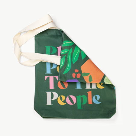Free Plant Power Tote Bag